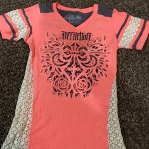 AFFLICTION t shirt